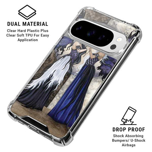 The Two Sisters by Amy Brown Google Pixel 10 Pro XL Clear Case